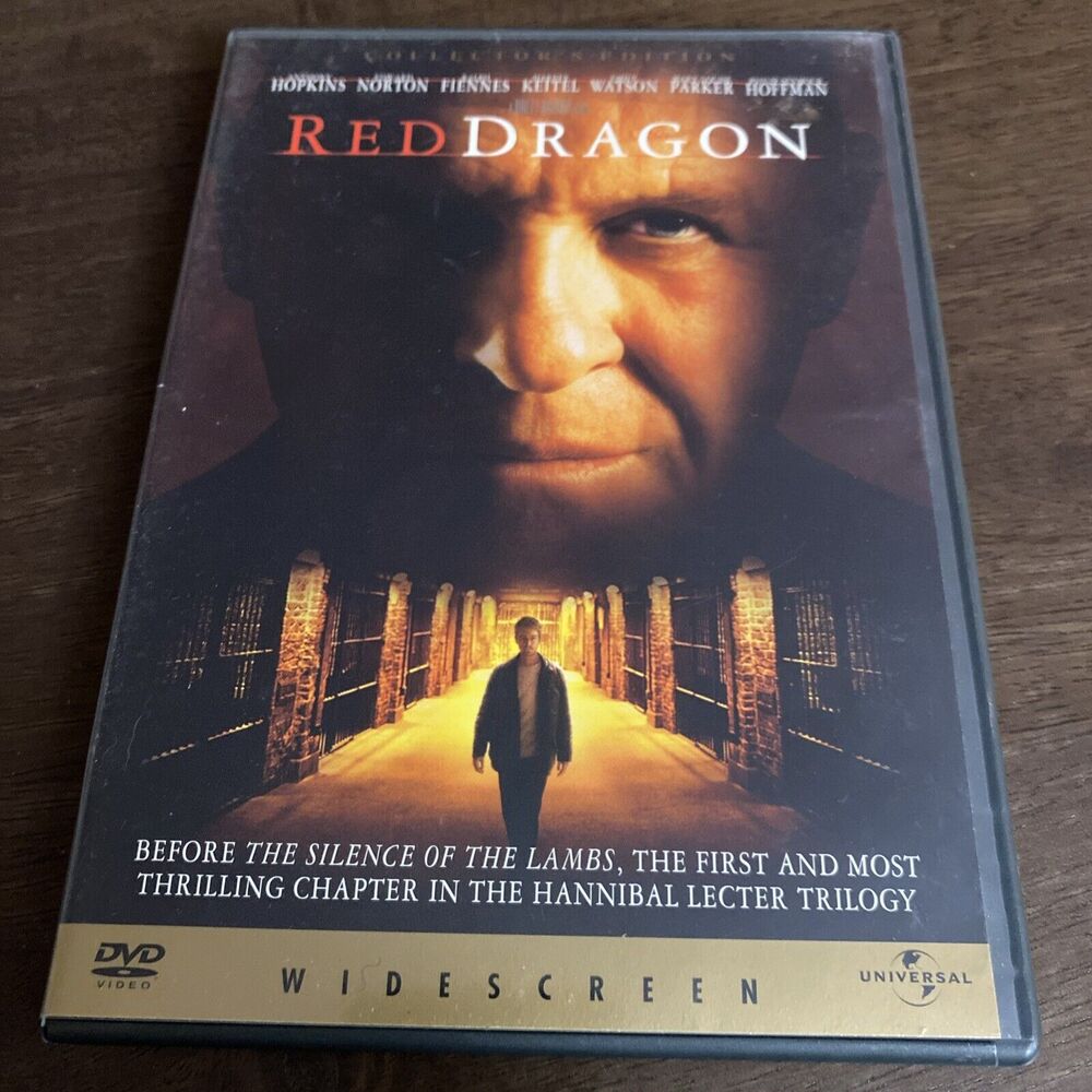 Red Dragon (DVD, 2002) Widescreen *OR Full Screen Anthony Hopkins Edward Norton